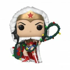 POP! Heroes: DC Holiday - Wonder Woman With Lights Lasso