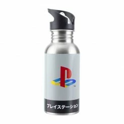 Playstation Heritage Metal Water Bottle
