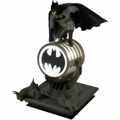 Batman Figurine Bat Signal Table Lamp PALADONE