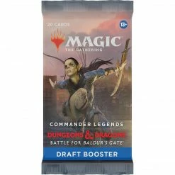 Magic: The Gathering MTG: Commander Legends: Battle For Baldur’s Gate Draft Booster X1 Tabletop
