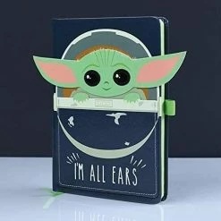 Film & TV The Mandalorian - I'm All Ears (Crib) Notebook