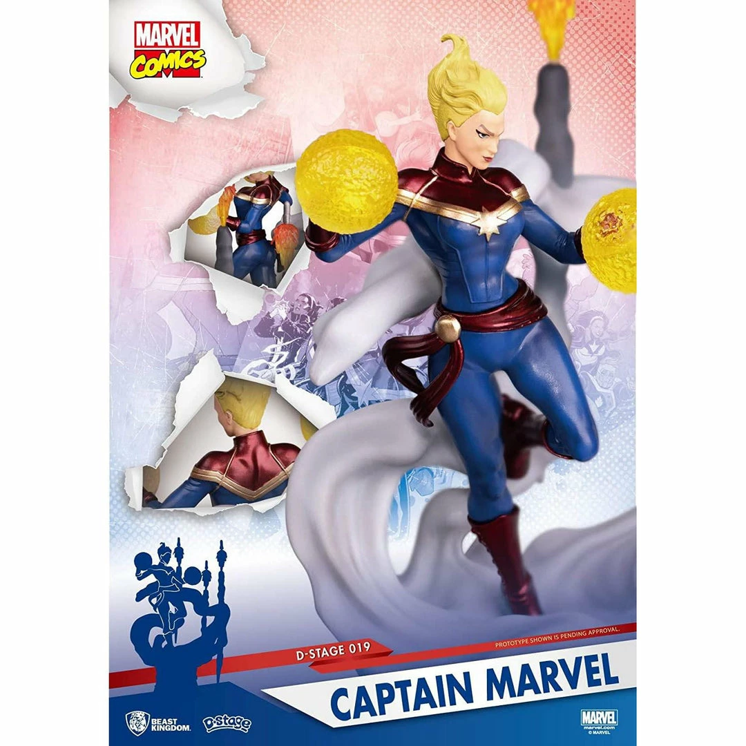 Captain Marvel D-Stage Diorama Statue