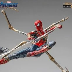 Film & TV Avengers: Endgame 1/10 Iron Spider Vs Outrider Statue