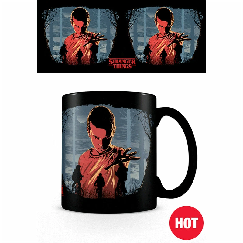 Stranger Things 'Woods' Heat Change Mug Film & TV