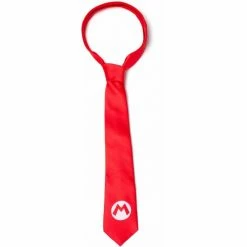 Super Mario Badge Necktie