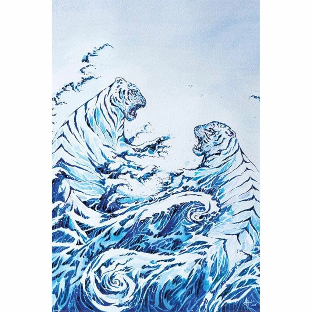Geek-Aboo Home & Gifts Marc Allante The Crashing Waves Maxi Poster 4