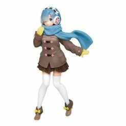 Re:Zero Anime & Manga Figures Precious Rem Winter Coat Ver. Renewal Figurine