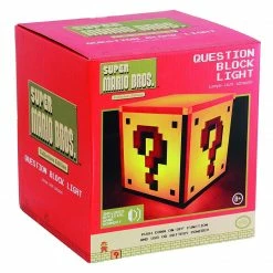 Super Mario Bros Question Block Lamp Gaming