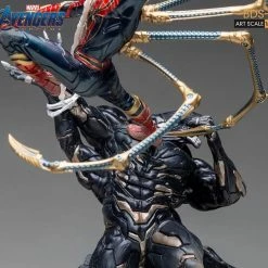 Film & TV Avengers: Endgame 1/10 Iron Spider Vs Outrider Statue