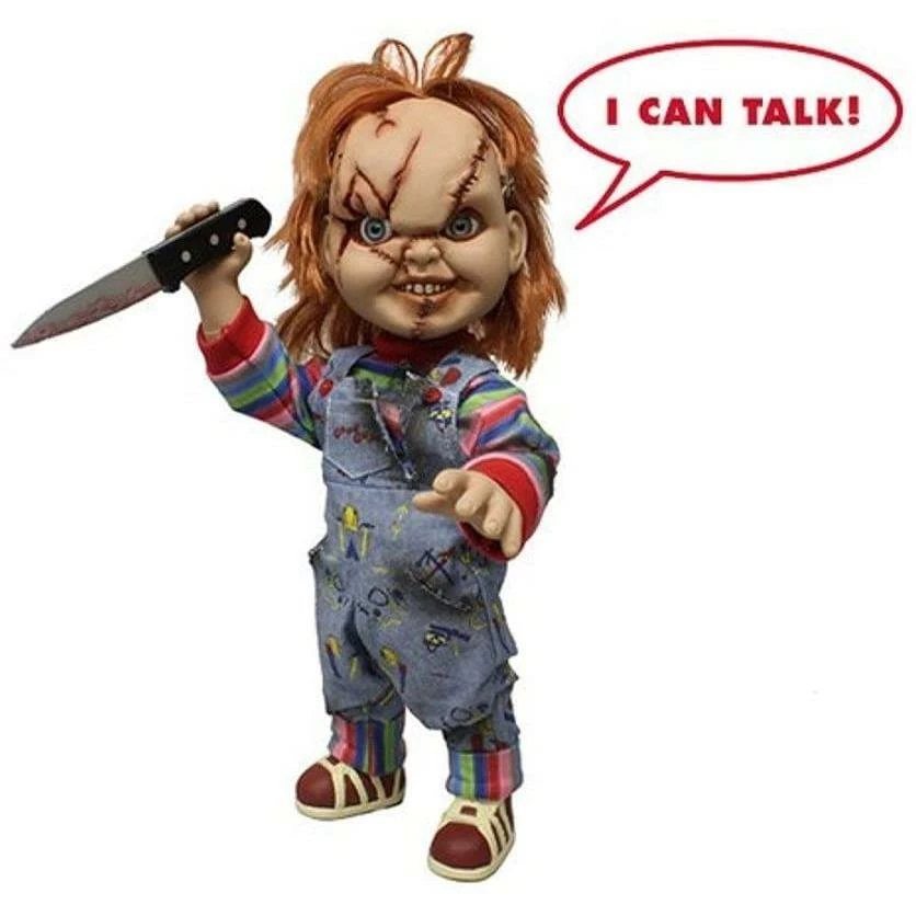 Child's Play 15" Chucky Scarred With Sound