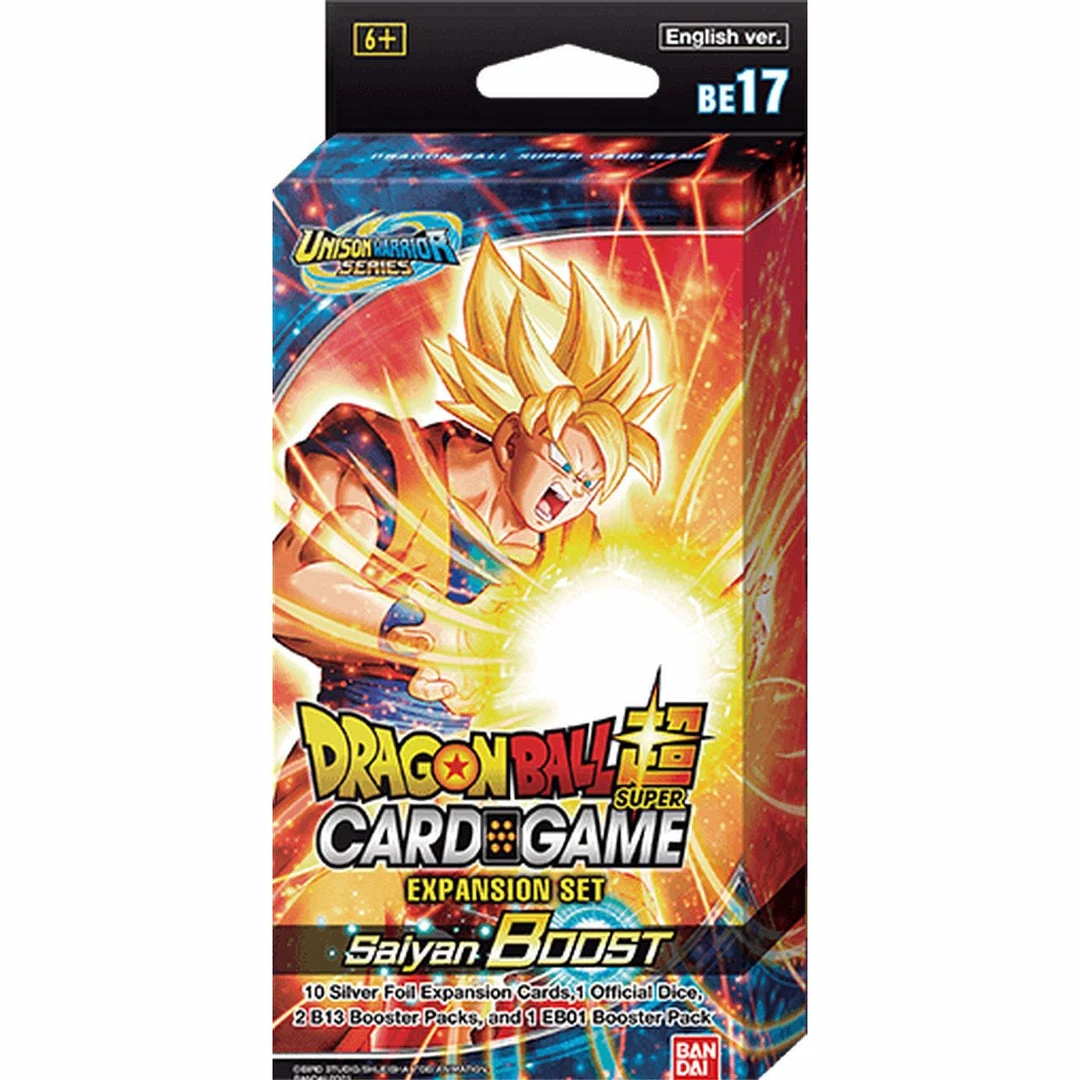 Dragon Ball Super: Card Game - Expansion Set BE17 - Saiyan Boost