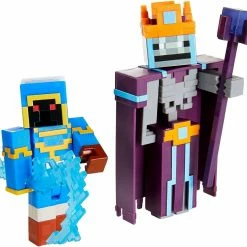 Minecraft Dungeons Redstone Stax & Skeleton Action Figure 2 Pack Gaming