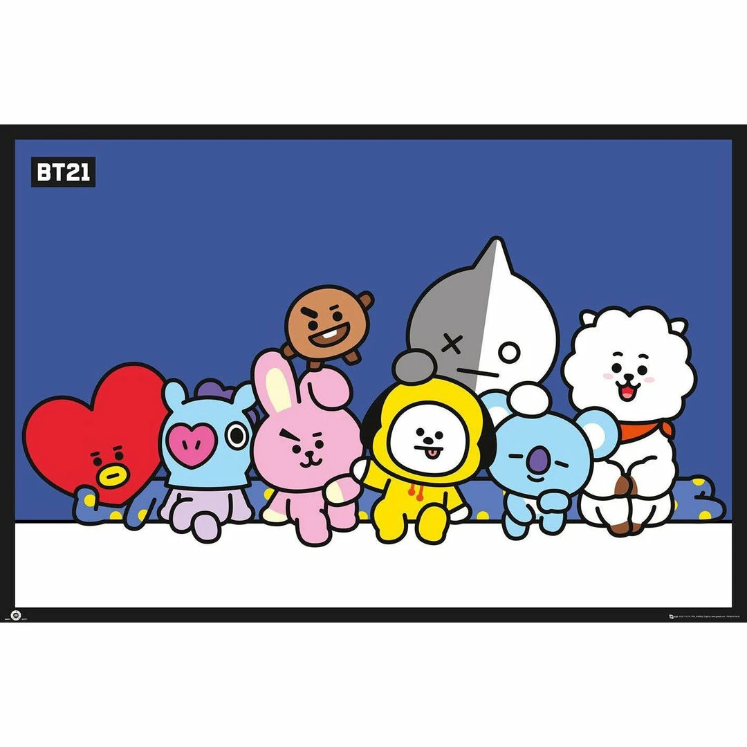 BTS Home & Gifts BT21 Group Maxi Poster 21