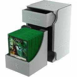 Gamegenic Watchtower 100-Card Convertible Deck Box White Tabletop