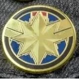 Avengers Endgame: Captain Marvel Logo Enamel Pin Badge