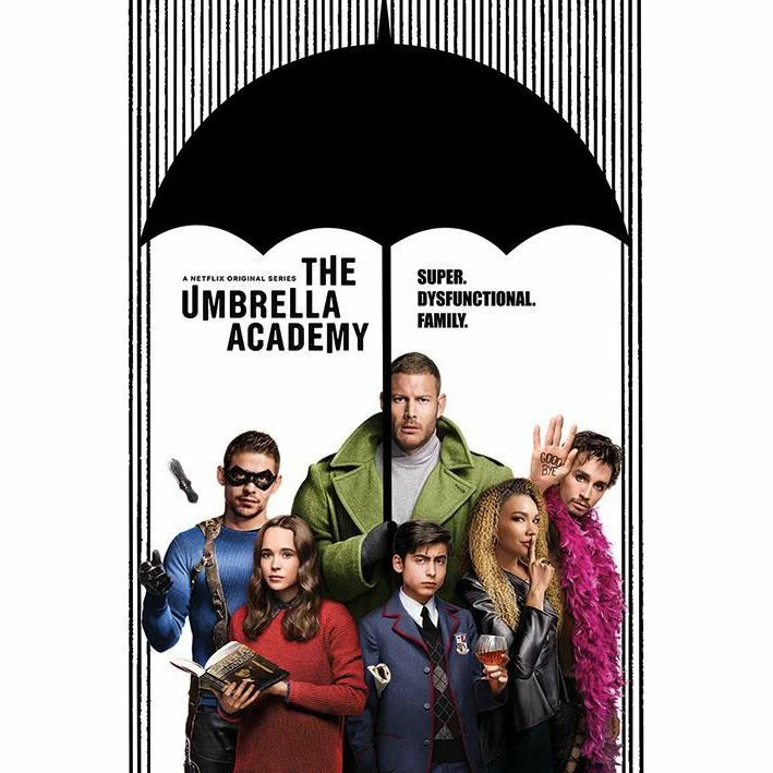 The Umbrella Academy Super Dysfunctional Family Maxi Poster