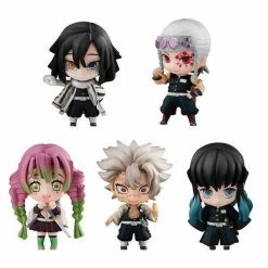 Demon Slayer - 5-Pack Sailor Tanjiro & The Hashira Mascot 5 Cm Set B