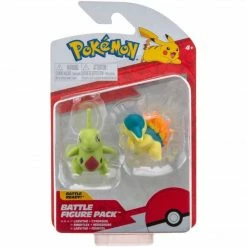 Pokemon Cyndaquil & Larvitar Figurines