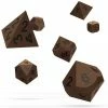 Oakie Doakie Dice Oakie Doakie Metal Dice Set - Brasstige