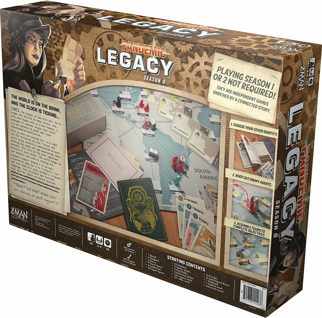 Pandemic Legacy: Season Zero Tabletop