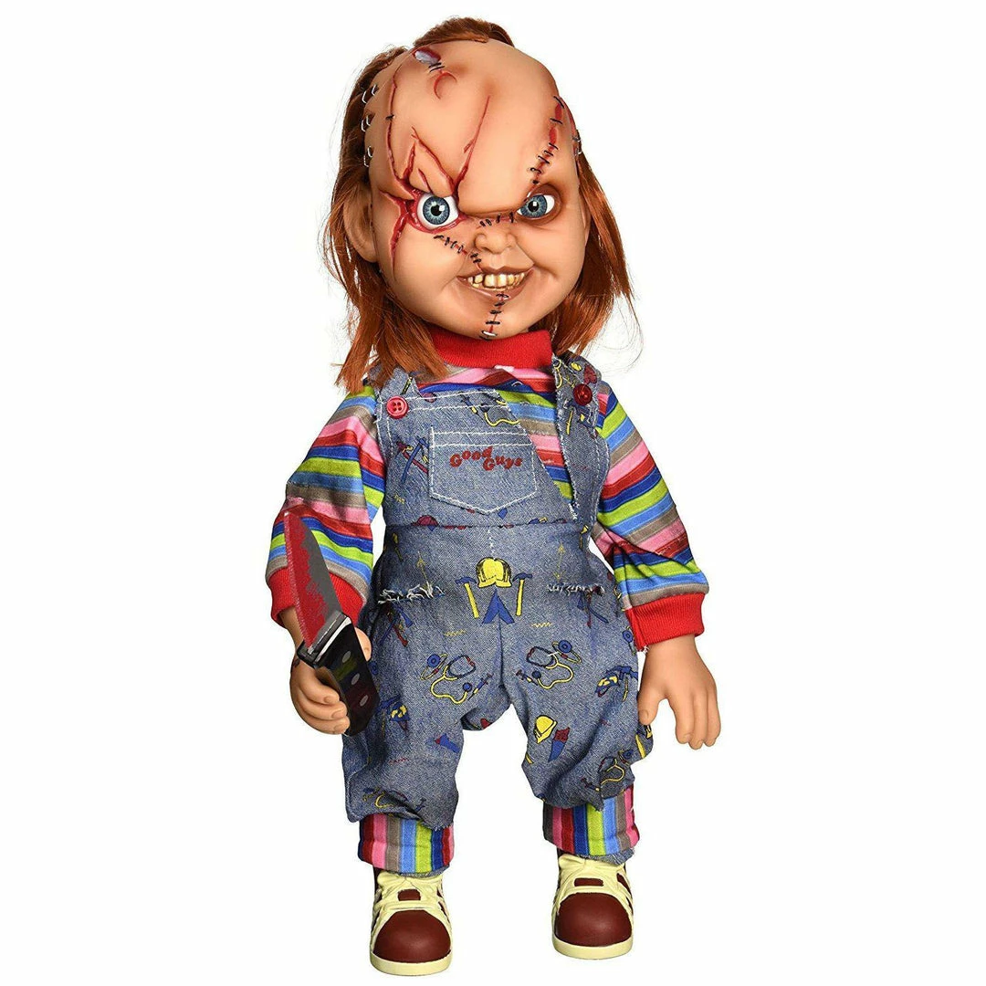Child's Play 15" Chucky Scarred With Sound