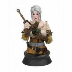 The Witcher 3 Ciri Playing Gwent Bust Gaming Collectibles