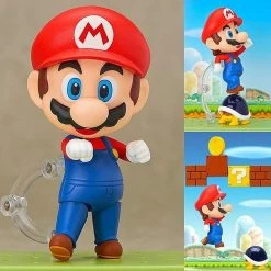 Super Mario Nendoroid 10cm Mario Action Figure