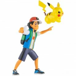 Pokemon Toys & Figures Ash & Pikachu Battle Figurine
