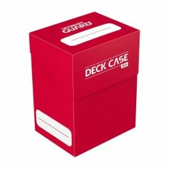 Ultimate Guard Standard Deck Case - Red (80+)