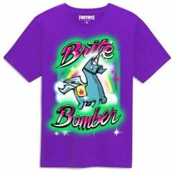 Fortnite Brite Bomber Airbrush T-Shirt Gaming