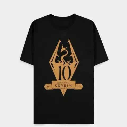 The Elder Scrolls Gaming TES: Skyrim - Metallic Anniversary T-Shirt