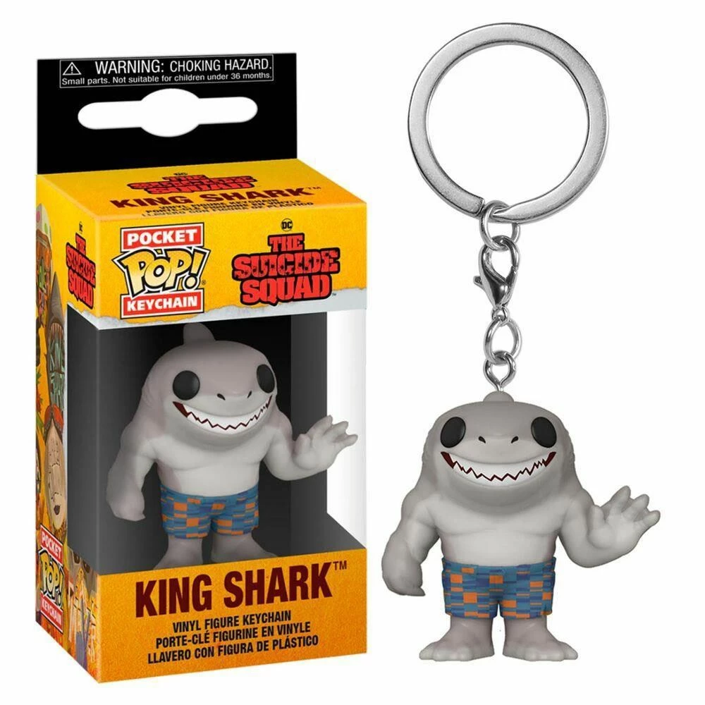 Suicide Squad POP Keychain: TSS - King Shark Funko