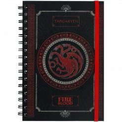 Game Of Thrones - Targaryen Fire And Blood A5 Notebook Film & TV