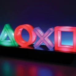 Gaming Playstation Icons Desk Lamp