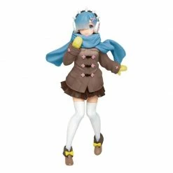 Re:Zero Anime & Manga Figures Precious Rem Winter Coat Ver. Renewal Figurine