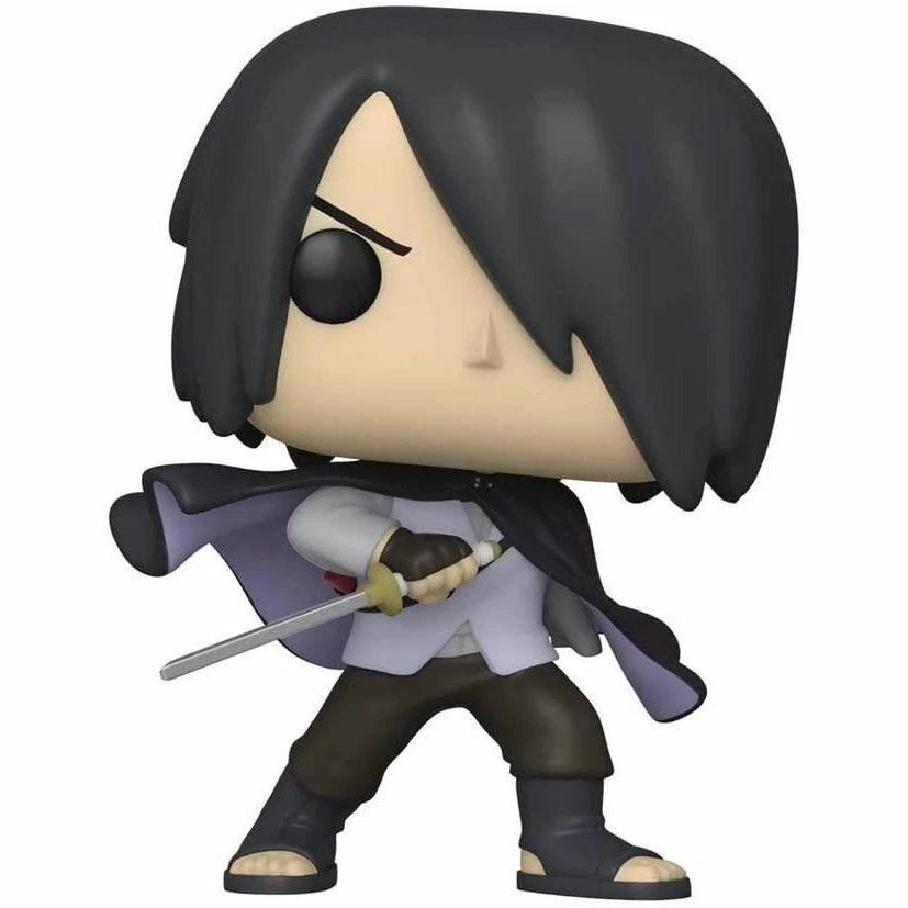 Naruto Anime & Manga Figures Boruto: Sasuke W/ Cape (No Arm) Specialty Series Pop Vinyl!