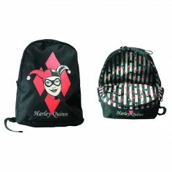 Batman Harley Quinn DC Comics Comic Book Print Manic Backpack School Work College Bag Film & TV