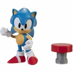 Sonic The Hedgehog Sonic Classic W/ Spring Action Figure