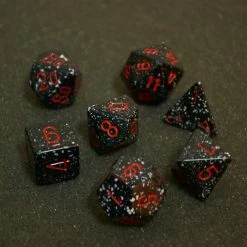Chessex Speckled Poly 7 Set Space