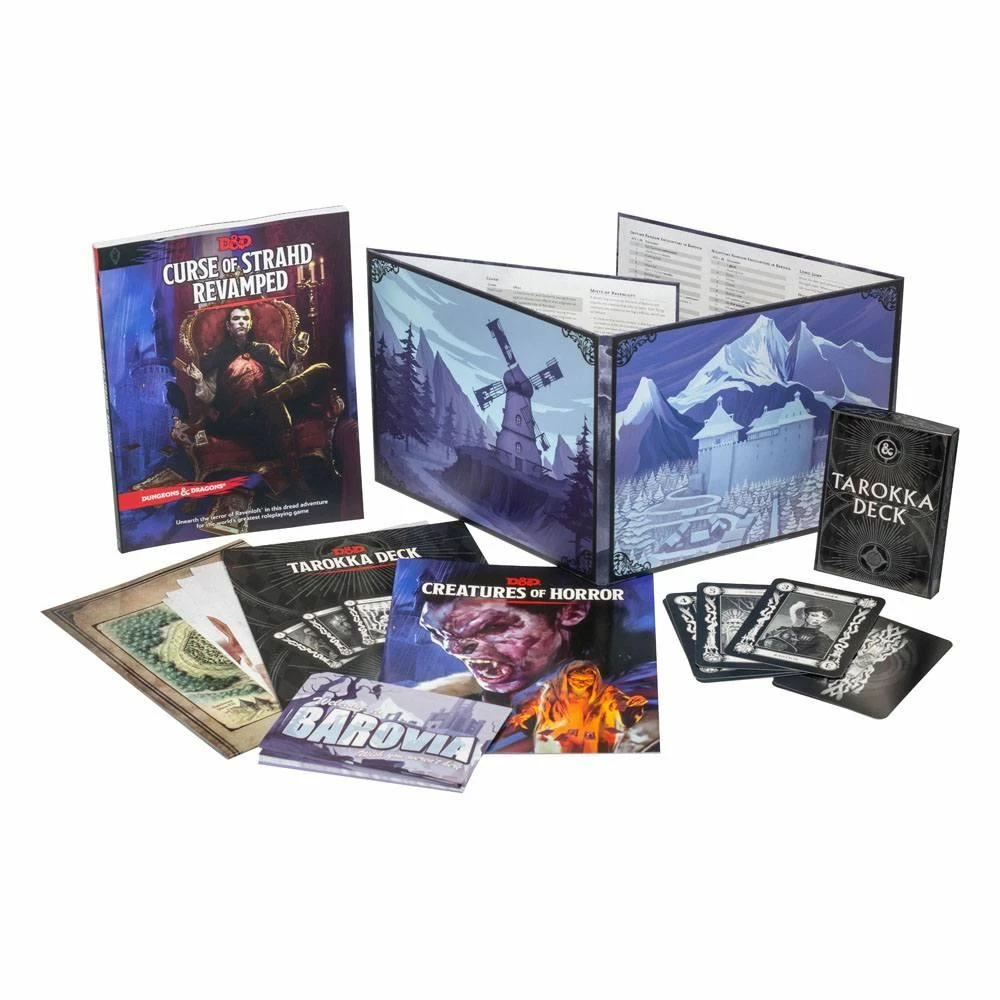 Dungeons & Dragons - Curse Of Strahd: Revamped RPG Box Set Tabletop