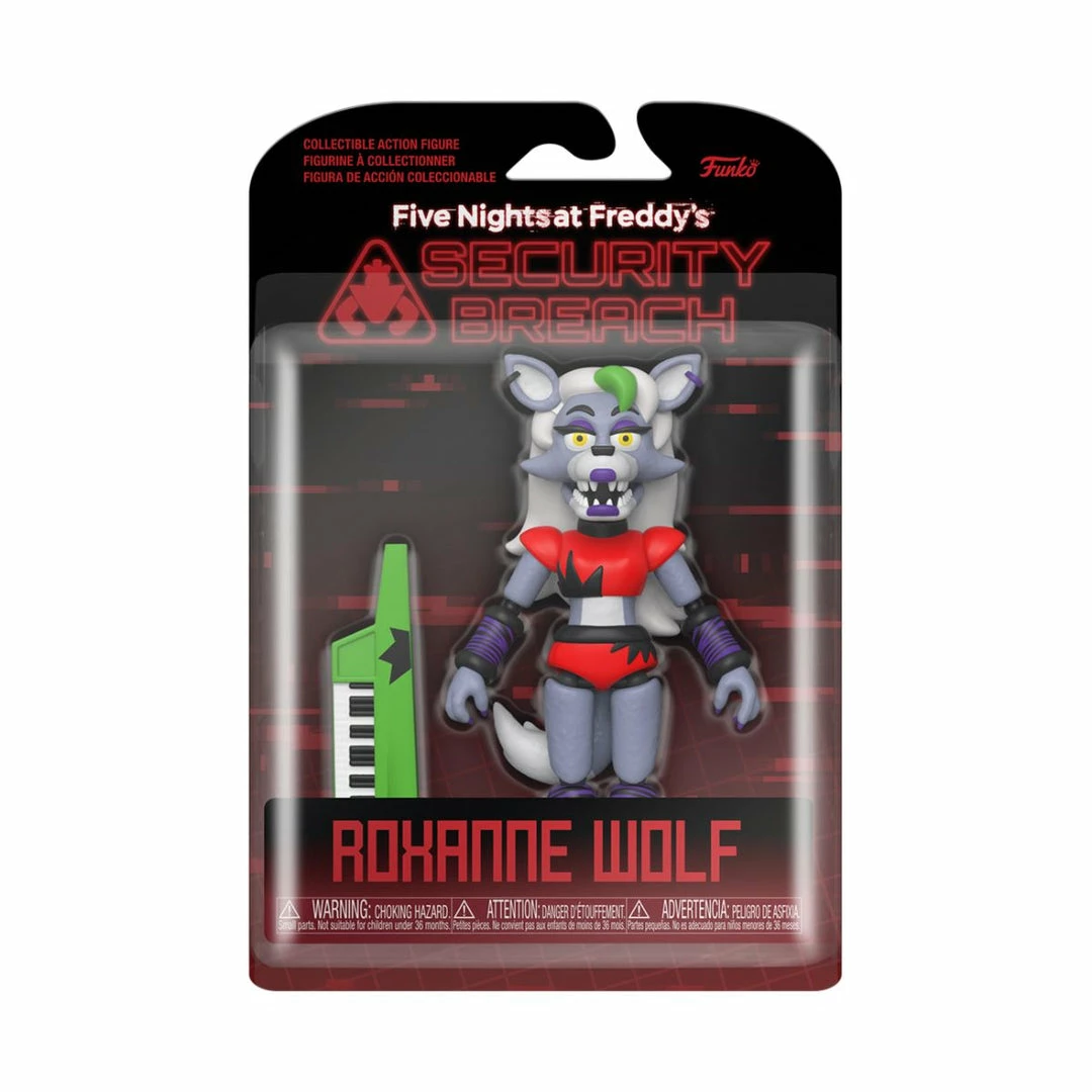 Five Nights At Freddy's Gaming Action Figures Security Breach - Roxanne Wolf