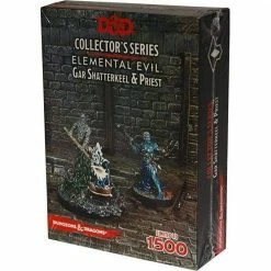 Dungeons & Dragons D&D: Gar Shatterkeel And Priest 2 Figures Tabletop