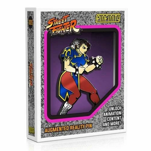 Gaming Street Fighter Pinfinity Pin - Chun-Li