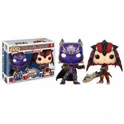 Gaming POP! Games: Marvel Vs Capcom - Black Panther & Monster Hunter 2-Pack