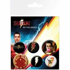 Shazam! Home & Gifts Shazam Badge Pack