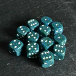 Chessex Sea Speckled D6 Set Tabletop