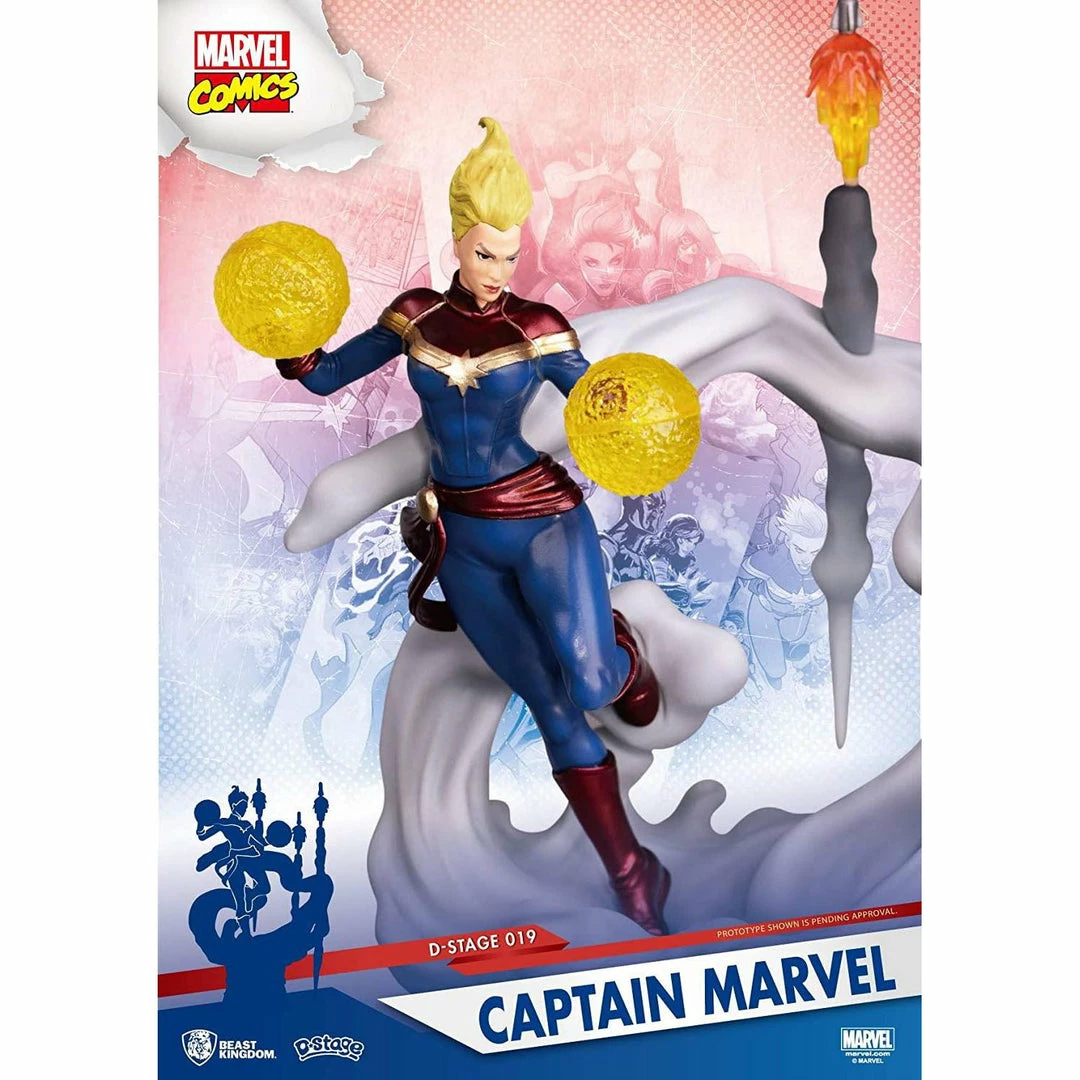 Captain Marvel D-Stage Diorama Statue