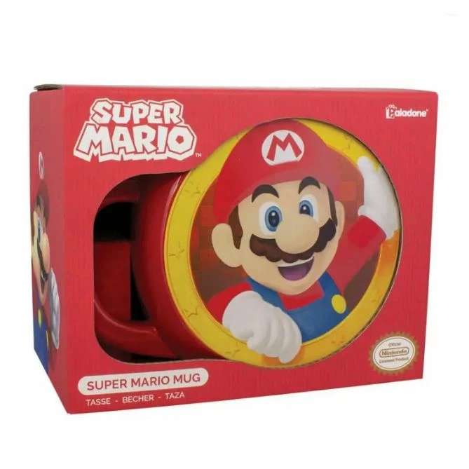 Gaming Super Mario Shaped Mug