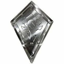 World Of Warcraft WoW Horde Metal Plaque Gaming