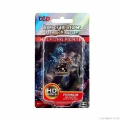 Tabletop Dungeons & Dragons: Icons Of The Realms - Halfling Fighter Female Miniature